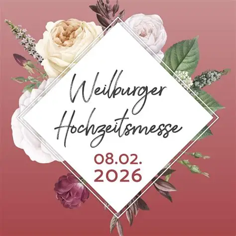 weilburger Hochzeitsmesse 2026